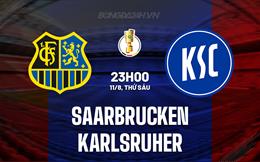 Nhận định Saarbrucken vs Karlsruher 23h00 ngày 11/8 (Cúp QG Đức 2023/24)