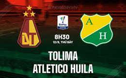 Nhận định bóng đá Tolima vs Atletico Huila 8h30 ngày 12/8 (VĐQG Colombia 2023)