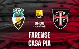 Nhận định bóng đá Farense vs Casa Pia 0h00 ngày 13/8 (VĐQG Bồ Đào Nha 2023/24)