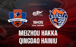 Nhận định Meizhou Hakka vs Qingdao Hainiu 18h35 ngày 12/8 (VĐQG Trung Quốc 2023)