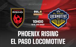 Nhận định Phoenix Rising vs El Paso Locomotive 10h00 ngày 13/8 (Hạng Nhất Mỹ 2023)