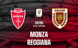 Nhận định - dự đoán Monza vs Reggiana 2h15 ngày 14/8 (Coppa Italia 2023/24)