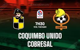 Nhận định Coquimbo Unido vs Cobresal 7h30 ngày 17/08 (Cúp QG Chile 2023)