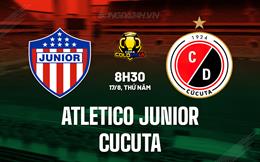 Nhận định Atletico Junior vs Cucuta 8h30 ngày 17/8 (Cúp QG Colombia 2023)