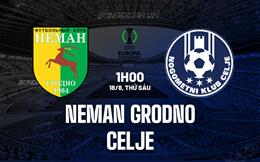 Nhận định Neman Grodno vs Celje 1h00 ngày 18/08 (Conference League 2023/24)