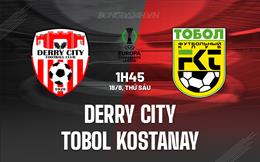 Nhận định Derry City vs Tobol Kostanay 1h45 ngày 18/8 (Conference League 2023/24)