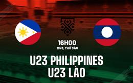 Nhận định U23 Philippines vs U23 Lào 16h00 ngày 18/8 (U23 Đông Nam Á 2023)