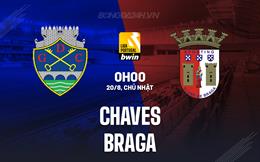 Nhận định Chaves vs Braga 0h00 ngày 20/8 (VĐQG Bồ Đào Nha 2023/24)