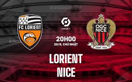 Nhận định - dự đoán Lorient vs Nice 20h00 ngày 20/8 (VĐQG Pháp 2023/24)