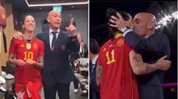 Chủ tịch LĐBĐ Tây Ban Nha lên tiếng sau vụ khoá môi nữ tuyển thủ