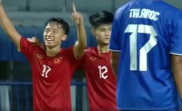 VIDEO: U23 Việt Nam phối hợp đẹp mắt, ghi bàn vào lưới Philippones