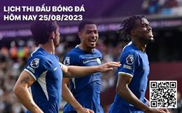 Lịch thi đấu bóng đá hôm nay 25/8: Chelsea - Luton; Celta Vigo - Real Madrid