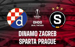 Nhận định Dinamo Zagreb vs Sparta Prague 1h00 ngày 25/8 (Europa League 2023/24)