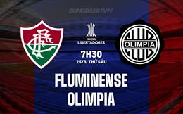 Nhận định bóng đá Fluminense vs Olimpia 7h30 ngày 25/8 (Copa Libertadores 2023)