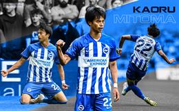 Càng đá càng hay, Mitoma chứng minh mình không phải cầu thủ một mùa