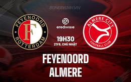 Nhận định Feyenoord vs Almere 19h30 ngày 27/8 (VĐQG Hà Lan 2023/24)