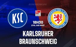 Nhận định Karlsruher vs Braunschweig 18h30 ngày 27/8 (Hạng 2 Đức 2023/24)