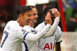 Những con số ấn tượng sau trận Bournemouth 0-2 Tottenham