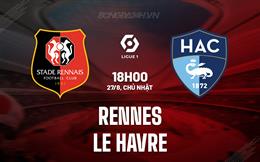 Nhận định bóng đá Rennes vs Le Havre 18h00 ngày 27/8 (VĐQG Pháp 2023/24)