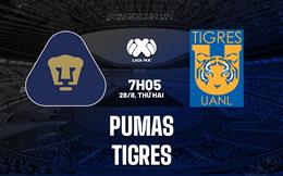 Nhận định bóng đá Pumas vs Tigres 10h00 ngày 8/12 (VĐQG Mexico 2023)