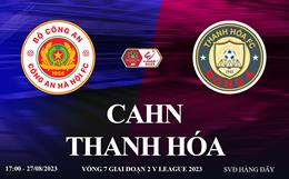 Trực tiếp CAHN vs Thanh Hóa link xem kqbd V-League 27/8/2023 hôm nay