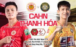 Không thua Thanh Hóa, CAHN chính thức vô địch V-League 2023