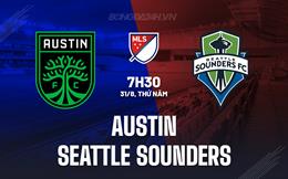 Nhận định Austin vs Seattle Sounders 7h30 ngày 31/8 (Nhà Nghề Mỹ 2023)