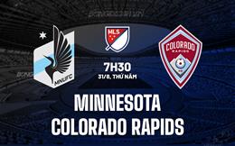 Nhận định Minnesota vs Colorado Rapids 7h30 ngày 31/8 (Nhà Nghề Mỹ 2023)