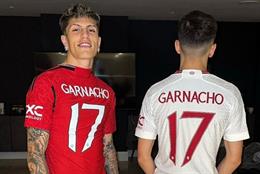 Alejandro Garnacho kế thừa số áo của Luis Nani