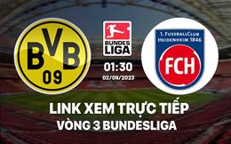 Link xem trực tiếp Dortmund vs Heidenheim 1h30 ngày 2/9 (Bundesliga 2023/24)