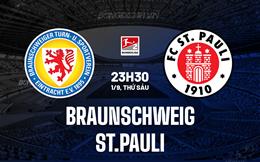 Nhận định Braunschweig vs St.Pauli 23h30 ngày 1/9 (Hạng 2 Đức 2023/24)