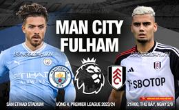 Nhận định Man City vs Fulham (21h00 ngày 2/9): Duy trì mạch toàn thắng