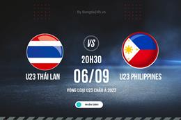 Nhận định U23 Thái Lan vs U23 Philippines 20h30 ngày 6/9 (Vòng loại U23 châu Á 2024)