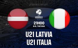 Nhận định U21 Latvia vs U21 Italia 21h00 ngày 8/9 (Vòng loại U21 Châu Âu 2025)