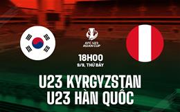 Nhận định U23 Kyrgyzstan vs U23 Hàn Quốc 18h00 ngày 9/9 (Vòng loại U23 châu Á 2024)