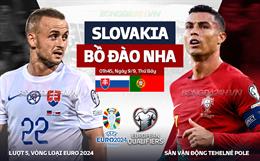 Nhận định Slovakia vs Bồ Đào Nha (01h45 ngày 9/9): Đại chiến định ngôi đầu