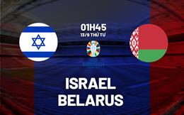 Nhận định bóng đá Israel vs Belarus 1h45 ngày 13/9 (Vòng loại Euro 2024)