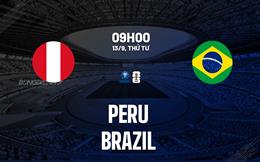 Brazil thắng kịch tính Peru bên trên vòng sơ loại World Cup 2026