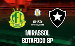 Nhận định Mirassol vs Botafogo SP 6h30 ngày 10/9 (Hạng 2 Brazil 2023)