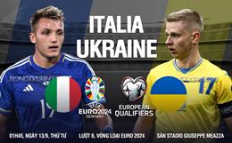 Nhận định Italia vs Ukraine (01h45 ngày 13/9): Ở thế chân tường