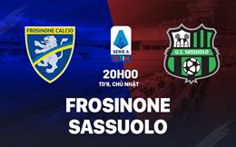 Nhận định bóng đá Frosinone vs Sassuolo 20h00 ngày 17/9 (Serie A 2023/24)