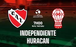 Nhận định Independiente vs Huracan 7h00 ngày 15/9 (Cúp Liên đoàn Argentina 2023)