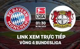 Link coi thẳng Bayern vs Leverkusen 1h30 ngày 16/9 (Bundesliga 2023/24)