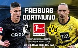 Nhận định bóng đá Freiburg vs Dortmund 20h30 ngày 16/9 (Bundesliga 2023/24)