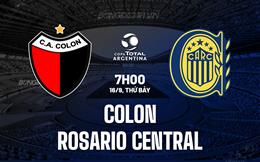 Nhận định Colon vs Rosario Central 7h00 ngày 16/9 (Cúp Liên đoàn Argentina 2023)