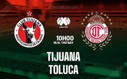 Nhận định - dự đoán Tijuana vs Toluca 10h10 ngày 16/9 (VĐQG Mexico 2023/24)