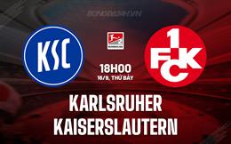 Nhận định Karlsruher vs Kaiserslautern 18h00 ngày 16/9 (Hạng 2 Đức 2023/24)