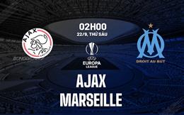 Nhận định bóng đá Ajax vs Marseille 2h00 ngày 22/9 (Bảng B Europa League 2023/24)