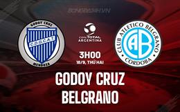 Nhận định Godoy Cruz vs Belgrano 3h00 ngày 18/9 (Cúp Liên đoàn Argentina 2023)