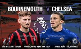 Chelsea hòa thất vọng bên trên sảnh của Bournemouth